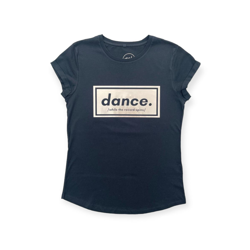 The Black Boxed Dance Ladies T-Shirt