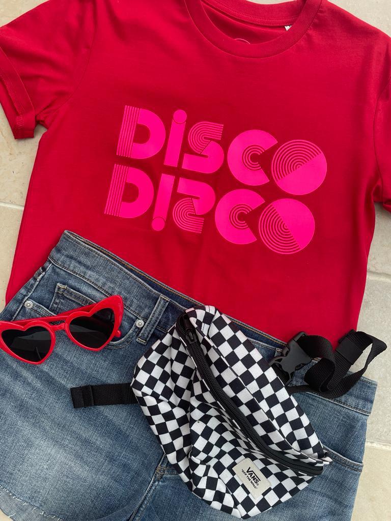 The Unisex Disco Red T-Shirt