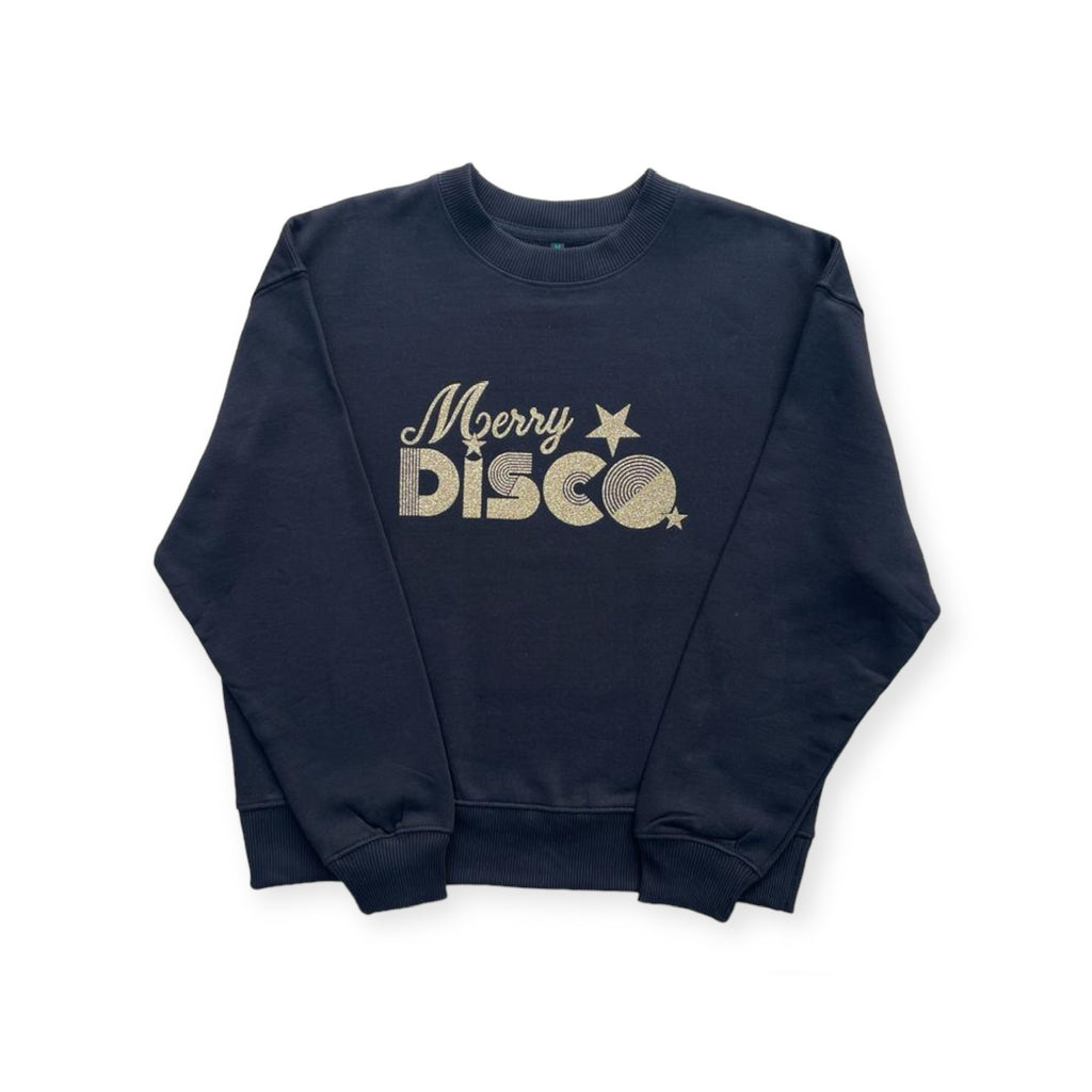 Merry Disco Gold Ladies Sweatshirt