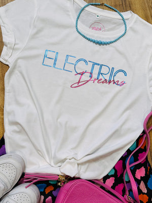 End of Line The Electric Dream Ladies White T-Shirt