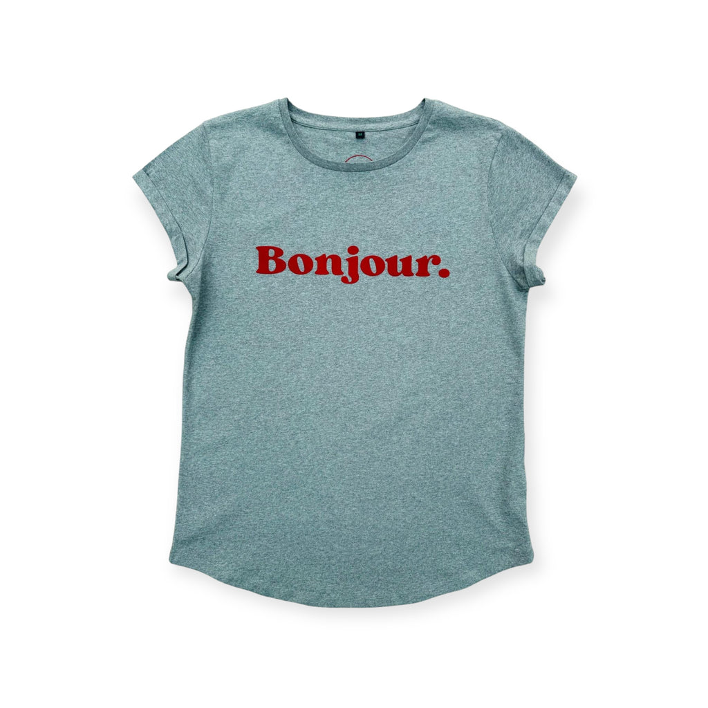 The Grey Bonjour T-Shirt
