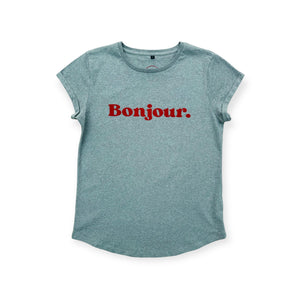 The Grey Bonjour T-Shirt