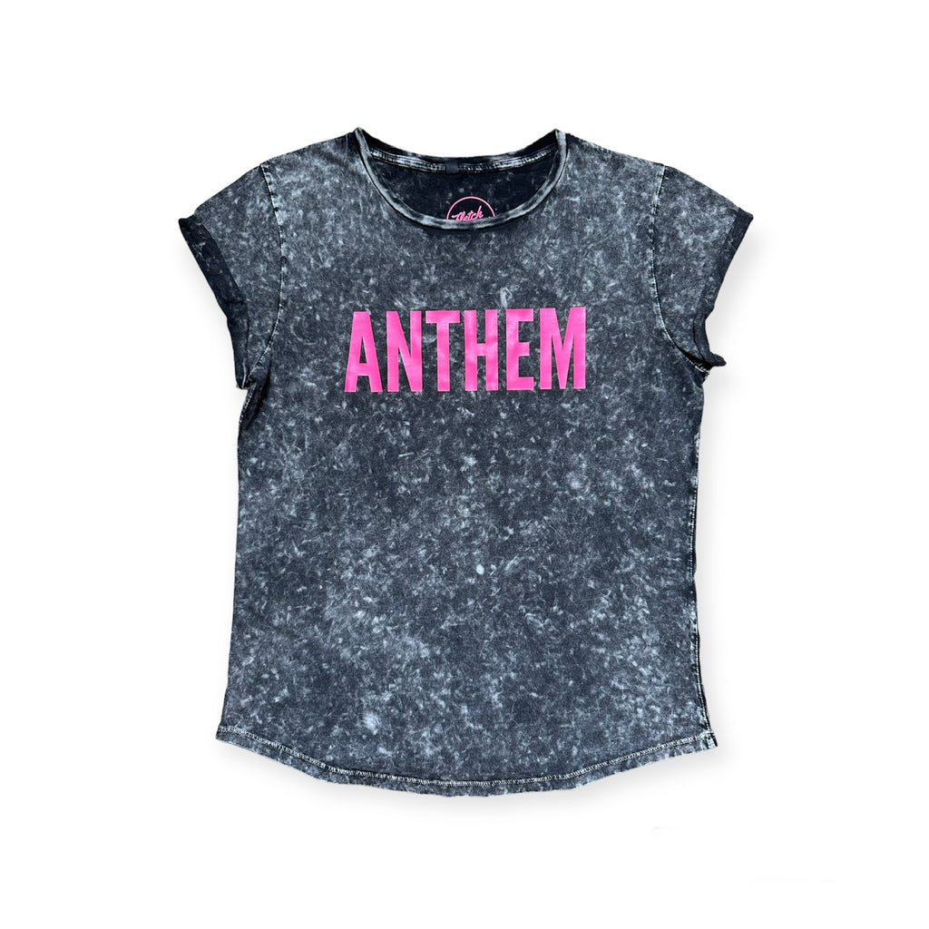 The Anthem Acid Black Ladies T-Shirt