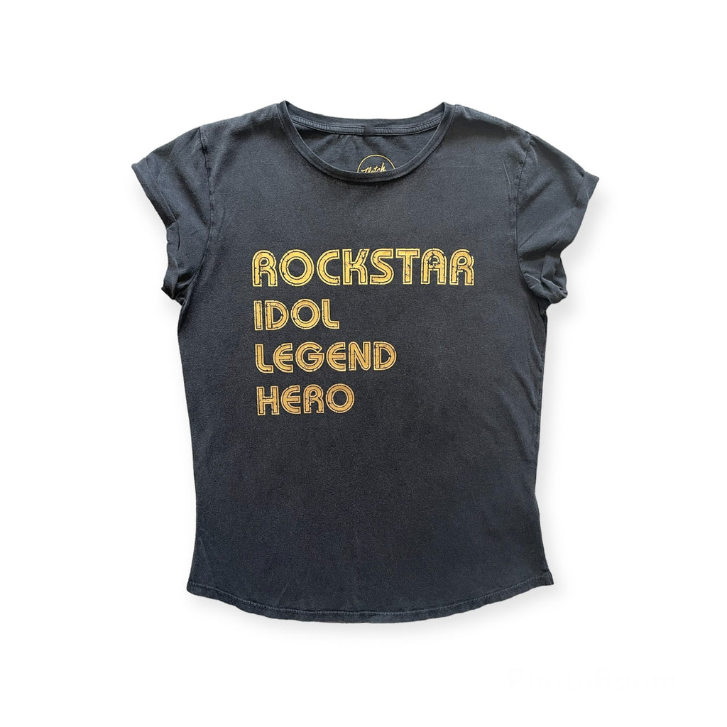 The Gold Rockstar Ladies T-Shirt