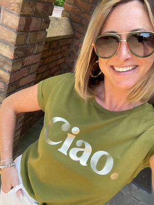 The Green Ciao Ladies T-Shirt