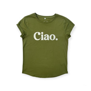 The Green Ciao Ladies T-Shirt