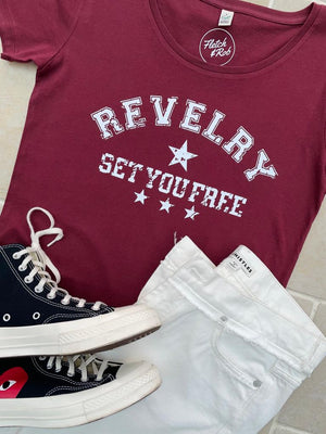 The Maroon Revelry Ladies T-Shirt