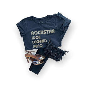 The Gold Rockstar Ladies T-Shirt