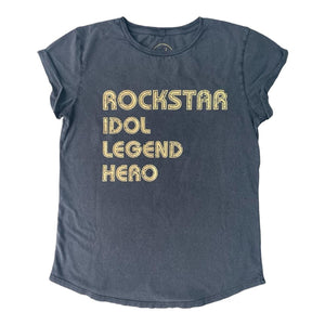 The Gold Rockstar Ladies T-Shirt