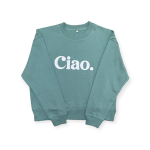 Ciao Sage Green Ladies Sweatshirt