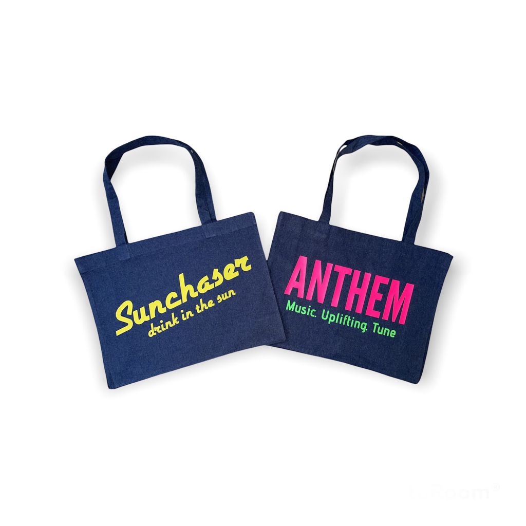 The Denim Throw It All In Bag