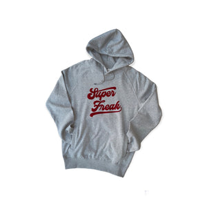 End of Line Super Freak Grey Marl Hoodie