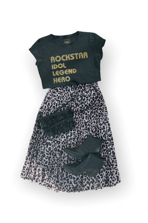 The Gold Rockstar Ladies T-Shirt